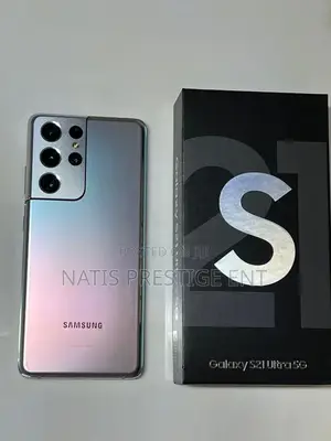 New Samsung Galaxy S21 Ultra 5G 256 GB Silver