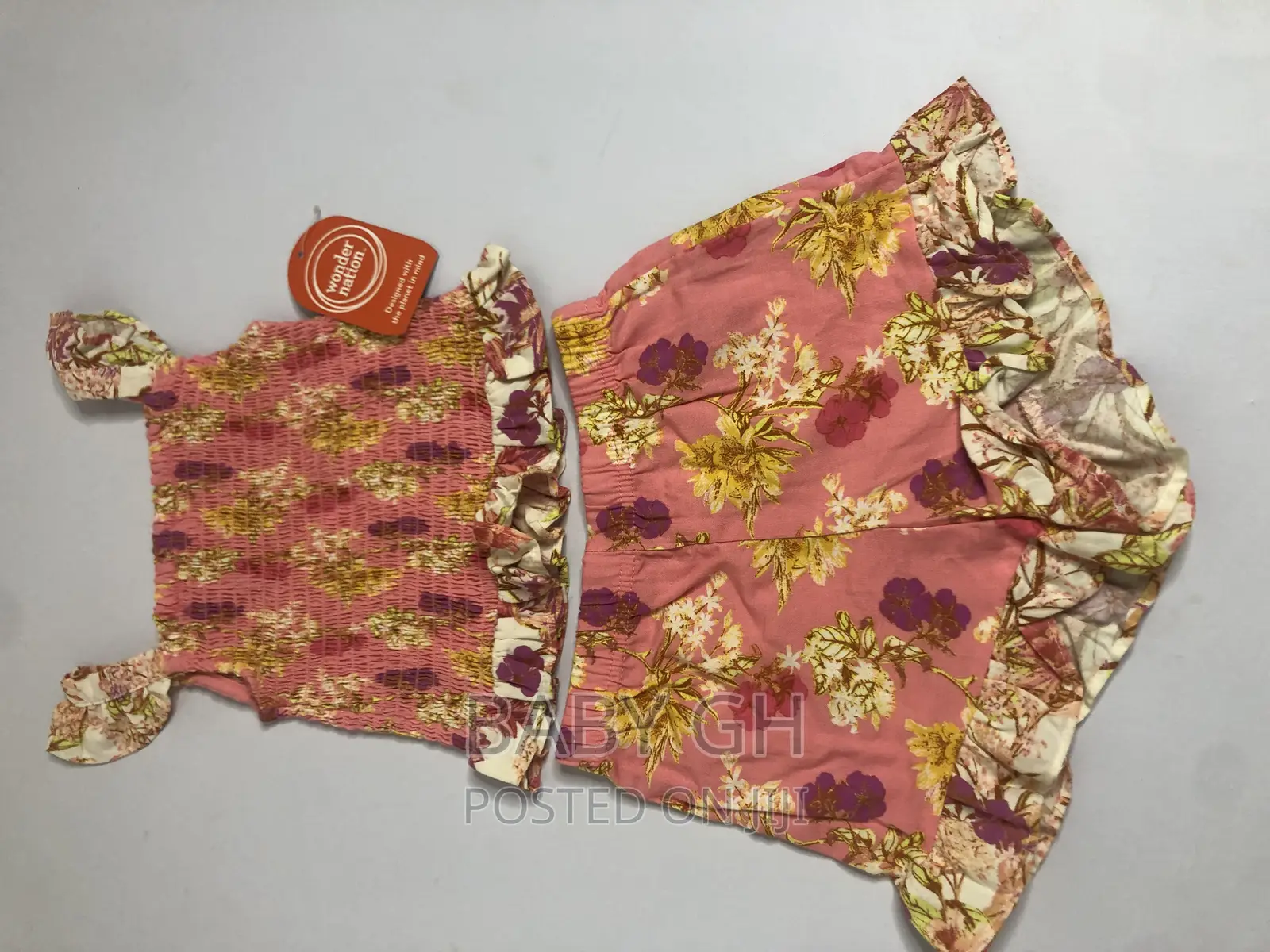 Wonder Nation Girls Clothing Set