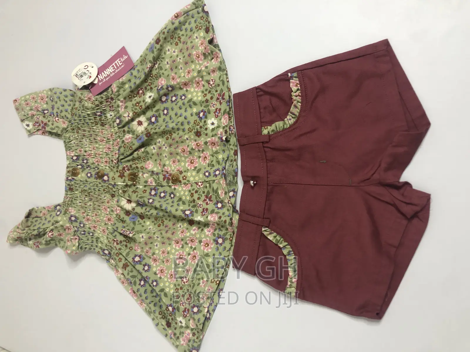Nannette Girls Clothing Set