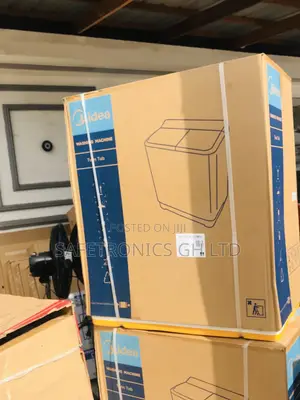 Midea Blue/White Semiautomatic 12kg Washingmachine Topload