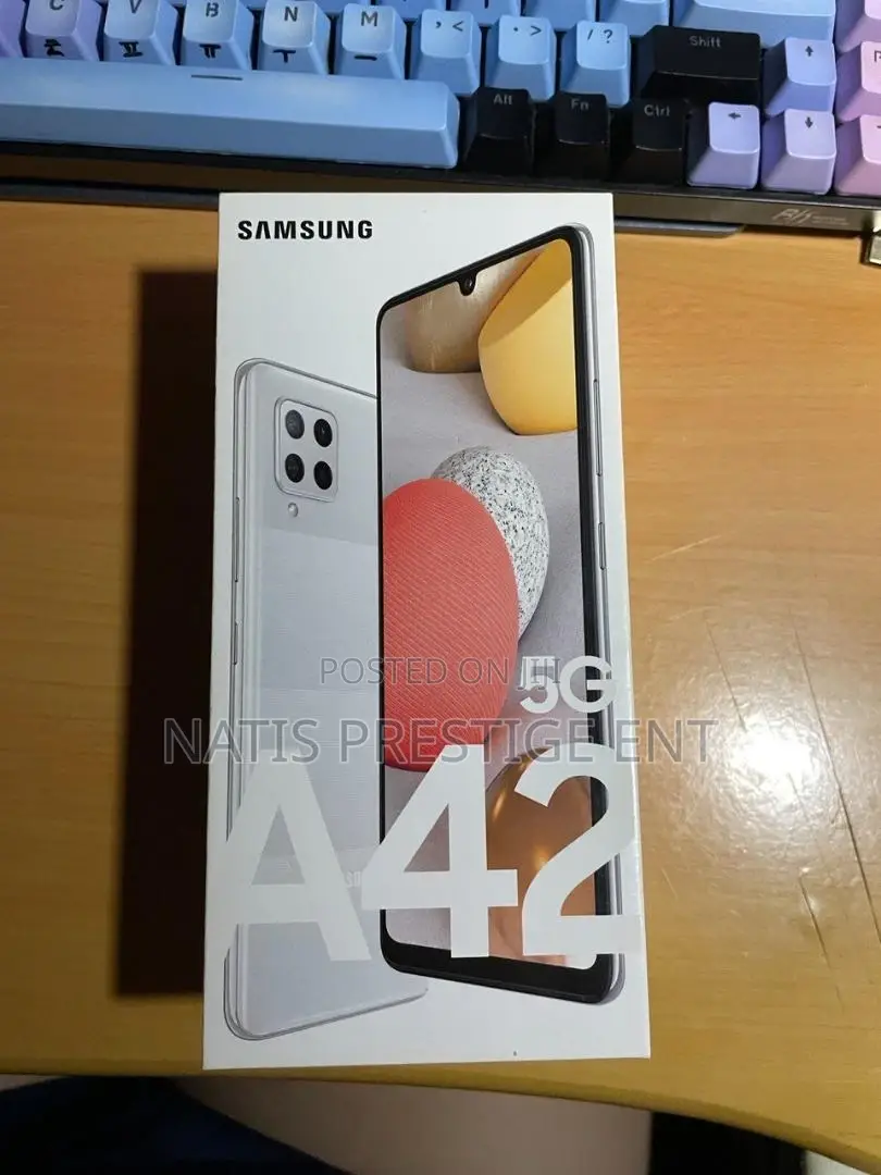 New Samsung Galaxy A42 5G 128 GB White
