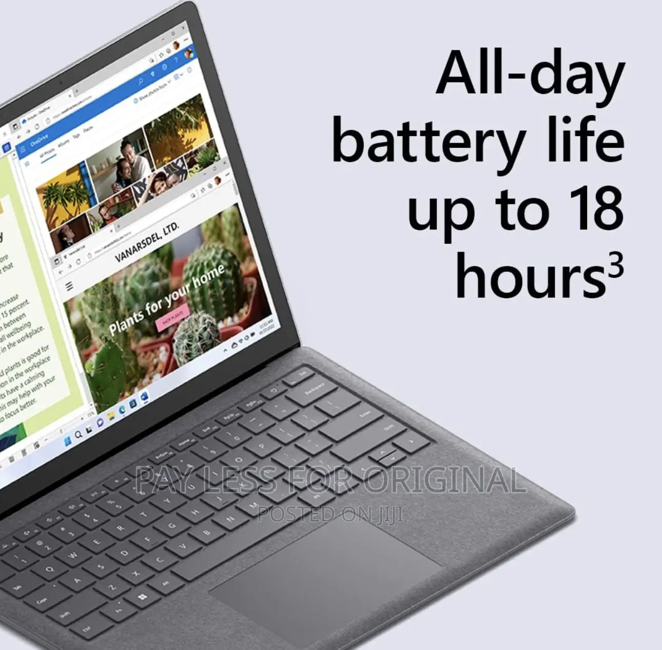 New Laptop Microsoft Surface Laptop 5 8GB Intel Core i5 SSD 256GB
