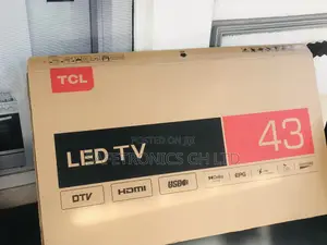 TCL Digital Satellite 43 Inches Glossy LED  Black Tv
