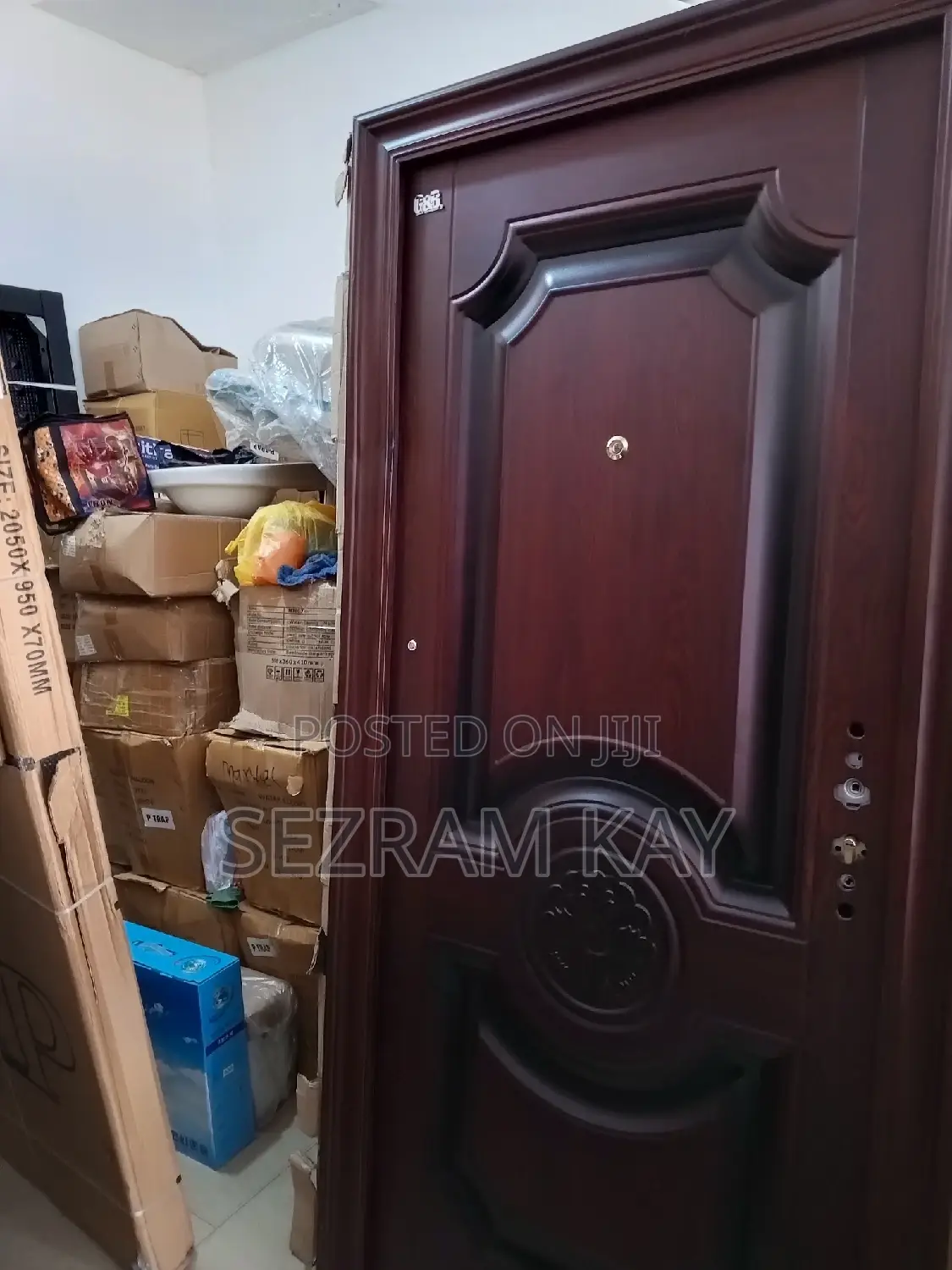 Smooth Single Security Door