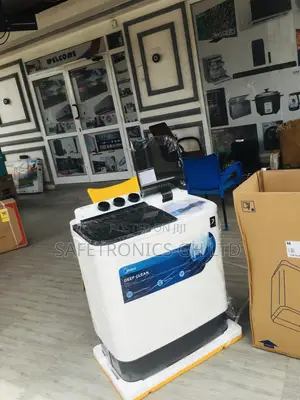 White Washingmachine Topload Semiautomatic Midea 7kg 