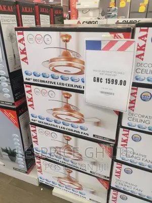 Akai 42” Foldable Bluetooth Ceiling Fan