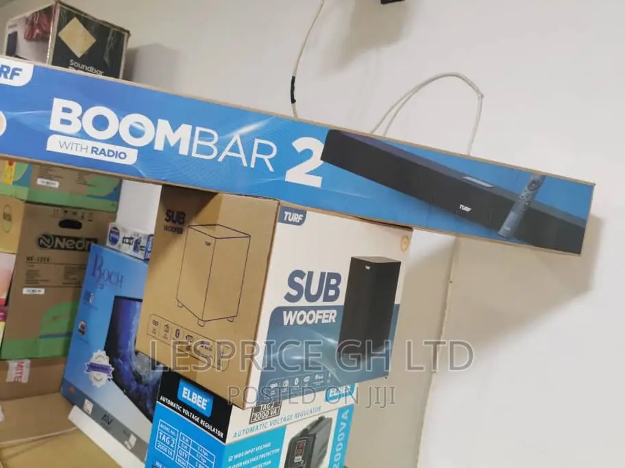 Turf Boom Bar 2 Sound Bar- Clear Sound