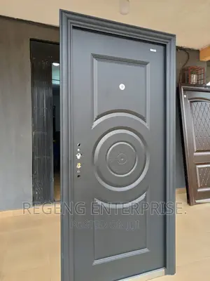 Original Black Security Door 3ft.