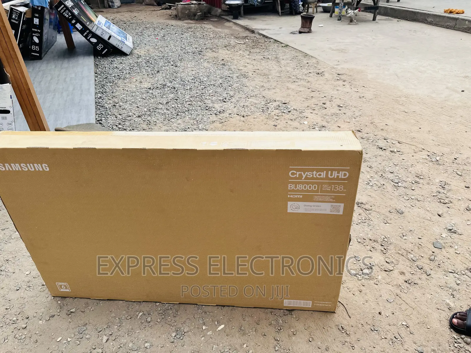 Brilliance 55”Au700 Samsung UHD Tv 