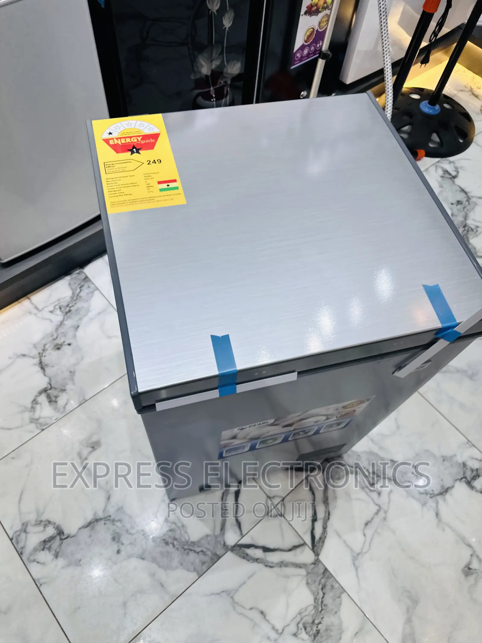 Stock Up for Pearl Freezer Chest 100L Grey