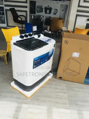7kg Washingmachine White/Blue Midea  Topload Semiautomatic