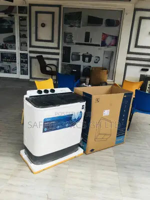 Blue/White Midea Semiautomatic Topload Washingmachine 7kg