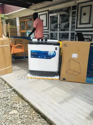 7kg Washingmachine Topload Semiautomatic Blue/White Midea