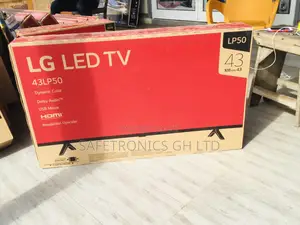 Real Smart LP50 LG 43 Inches Glossy LED Black Tv 
