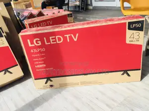 Black Electric  43 Inches LP50 Lg Smart LED Glossy Tv 