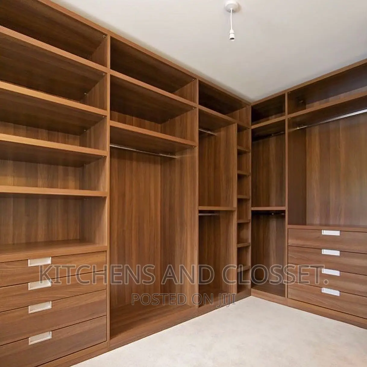 Walk in Closets.