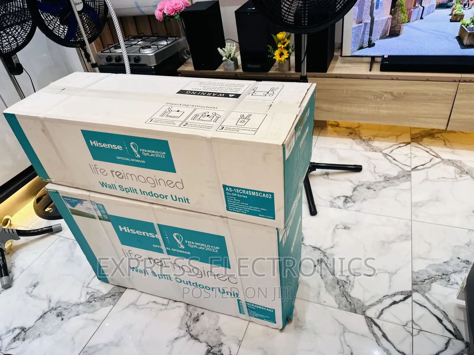Hisense Very Best AC Split R410 Gas 2.5hp