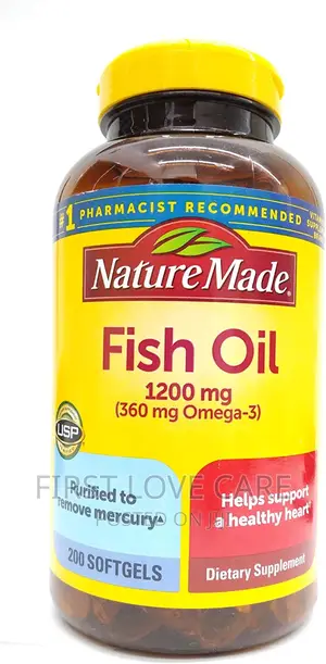 Nature Made Fish Oil 1200mg (360mg Omega-3)