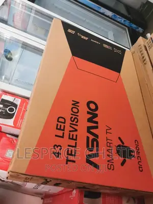 Asano 43” Smart Tv-Large Screen Brightening