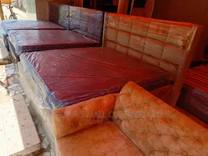 New Queen Size Bed With Mattress 72x75. Free Delivery