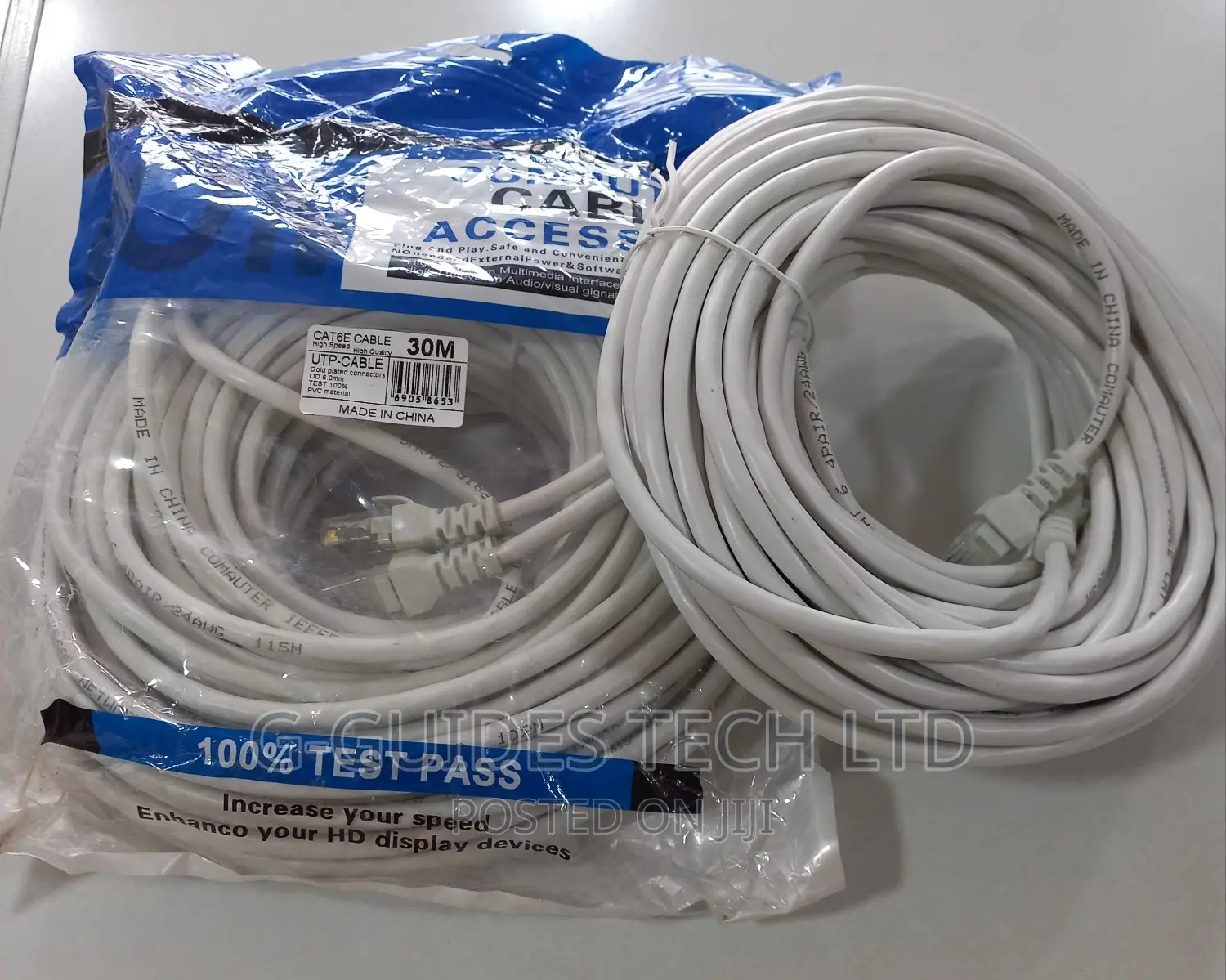 30M Cat6 Patch Cord, 30M Cat6 Cable