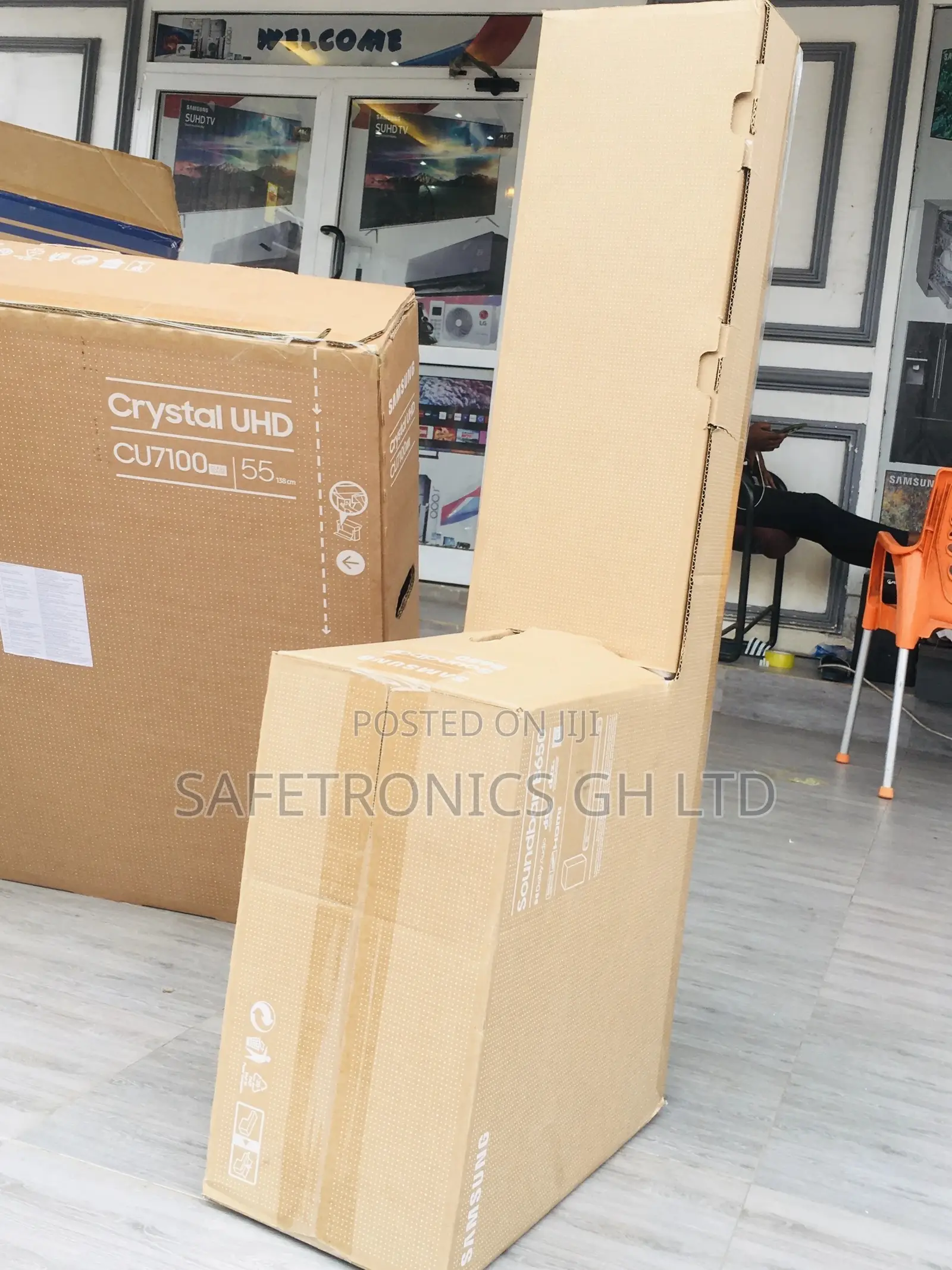 Samsung Soundbar Bluetooth Wireless Black Electric HW-B550