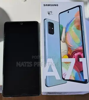 New Samsung Galaxy A71 5G UW 128 GB Black