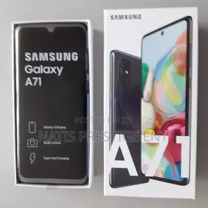 New Samsung Galaxy A71 5G UW 128 GB Black