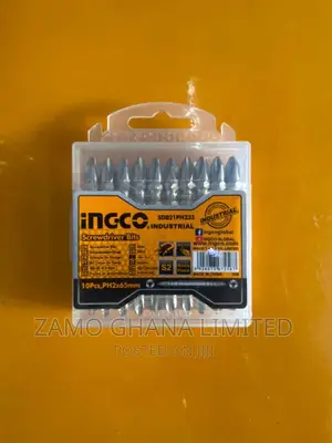 Ingco Screwdriver Bits 10pcs # Sdb21ph233