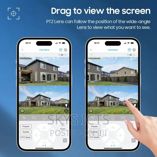 4g Solar Dual Lens Intelligent Ptz Security Came