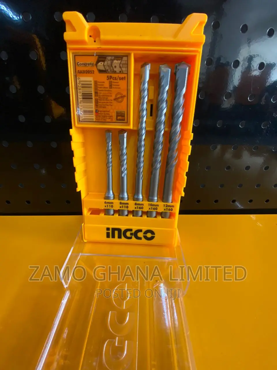 Ingco 5pcs SDS Plus Hammer Drill Bits Set - Akd2052