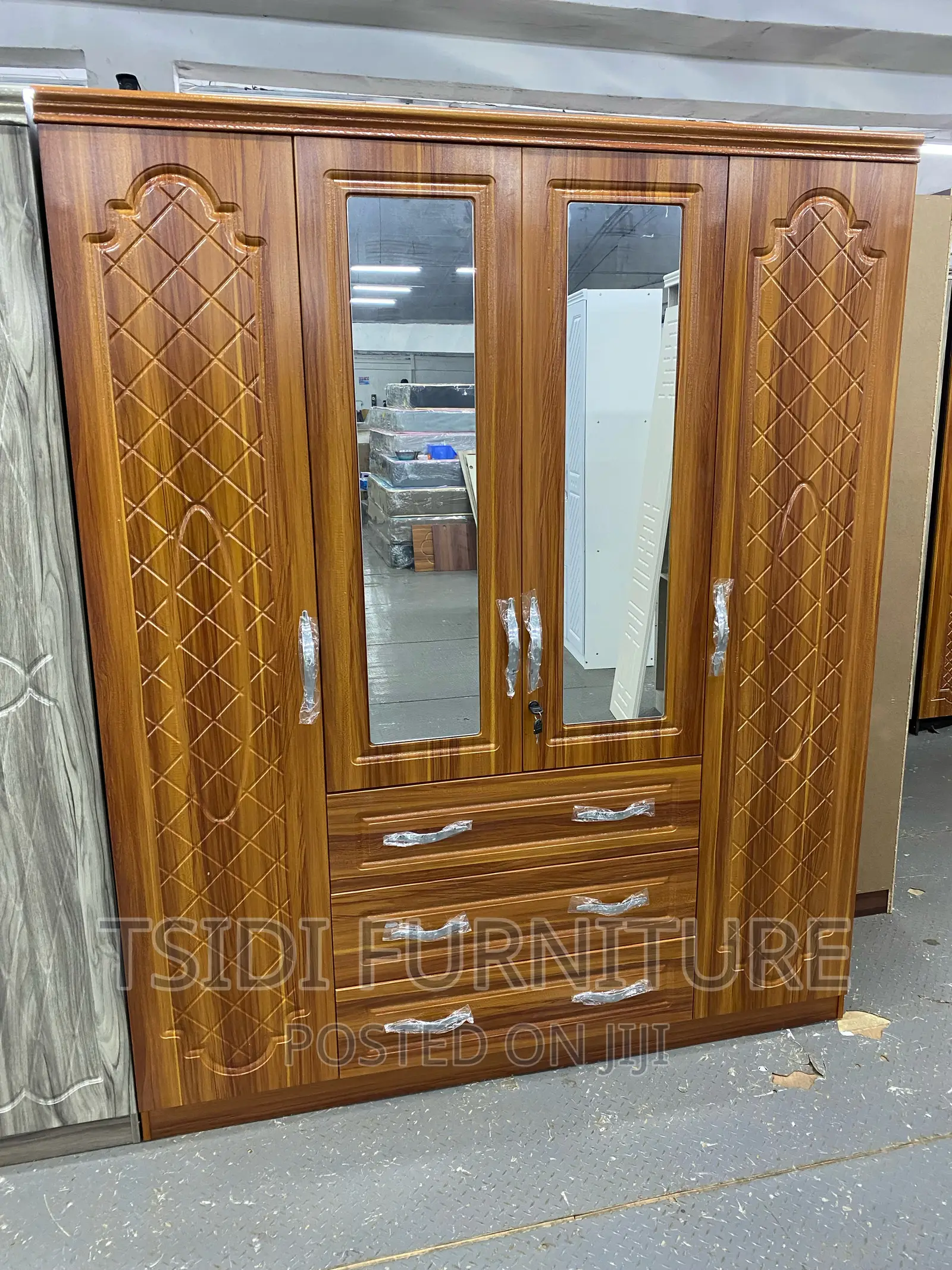 Quality Four Door Wardrobe
