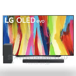 LG 83-inch OLED C2 Series Smart TV With Sound Bar