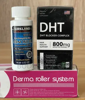 Receding Hairline Treatment Pack ( DHT Blocker, Minoxidil )