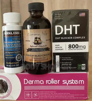 Receding Hairline Treatment Pack (Jbco ,Minoxidil,Roller)