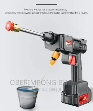 Cordless Car Washing Machine (48v) 2 Batteries