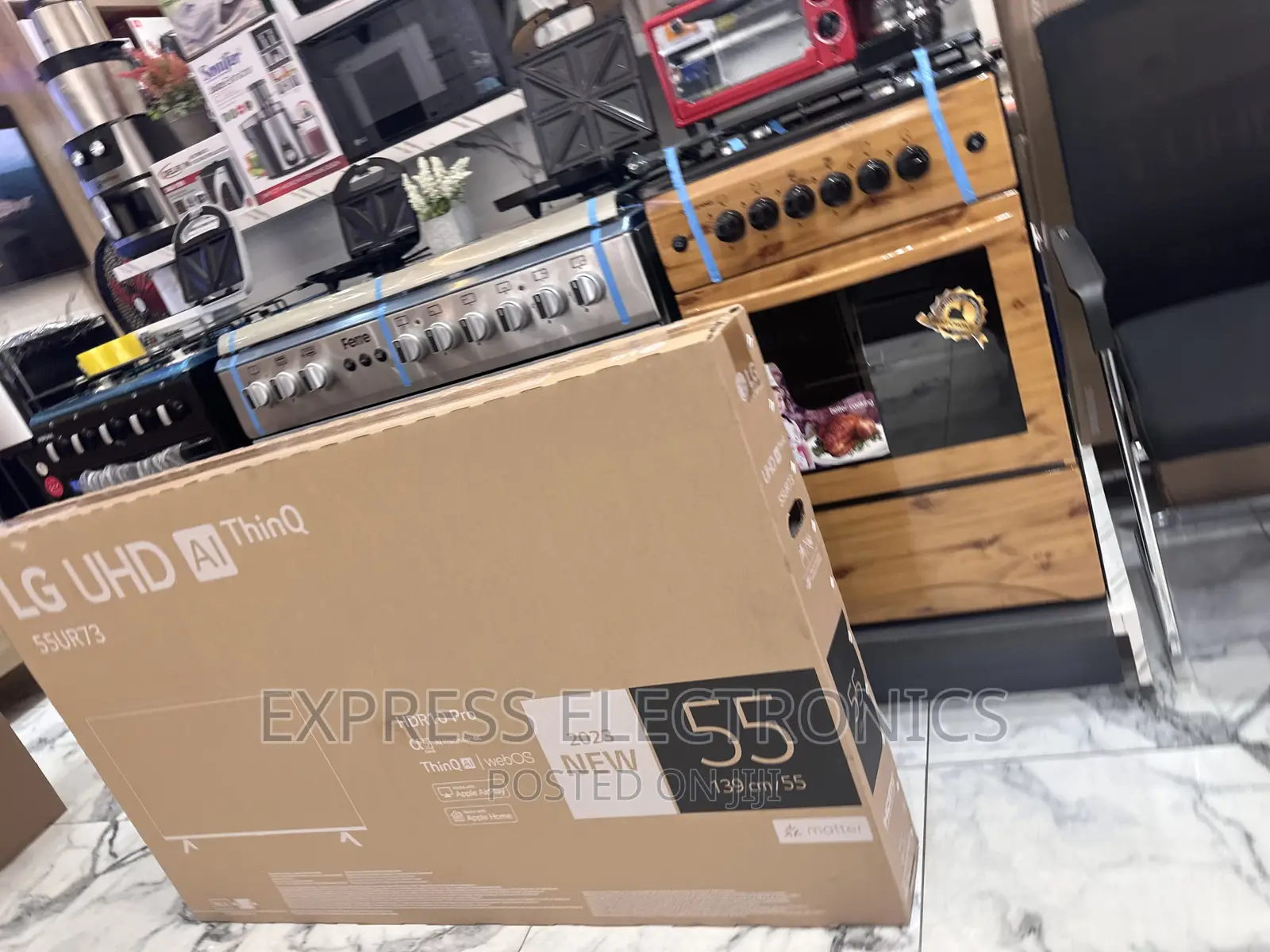 Cinematic Wonder Sleek UHD Smart 55”UR90 LG