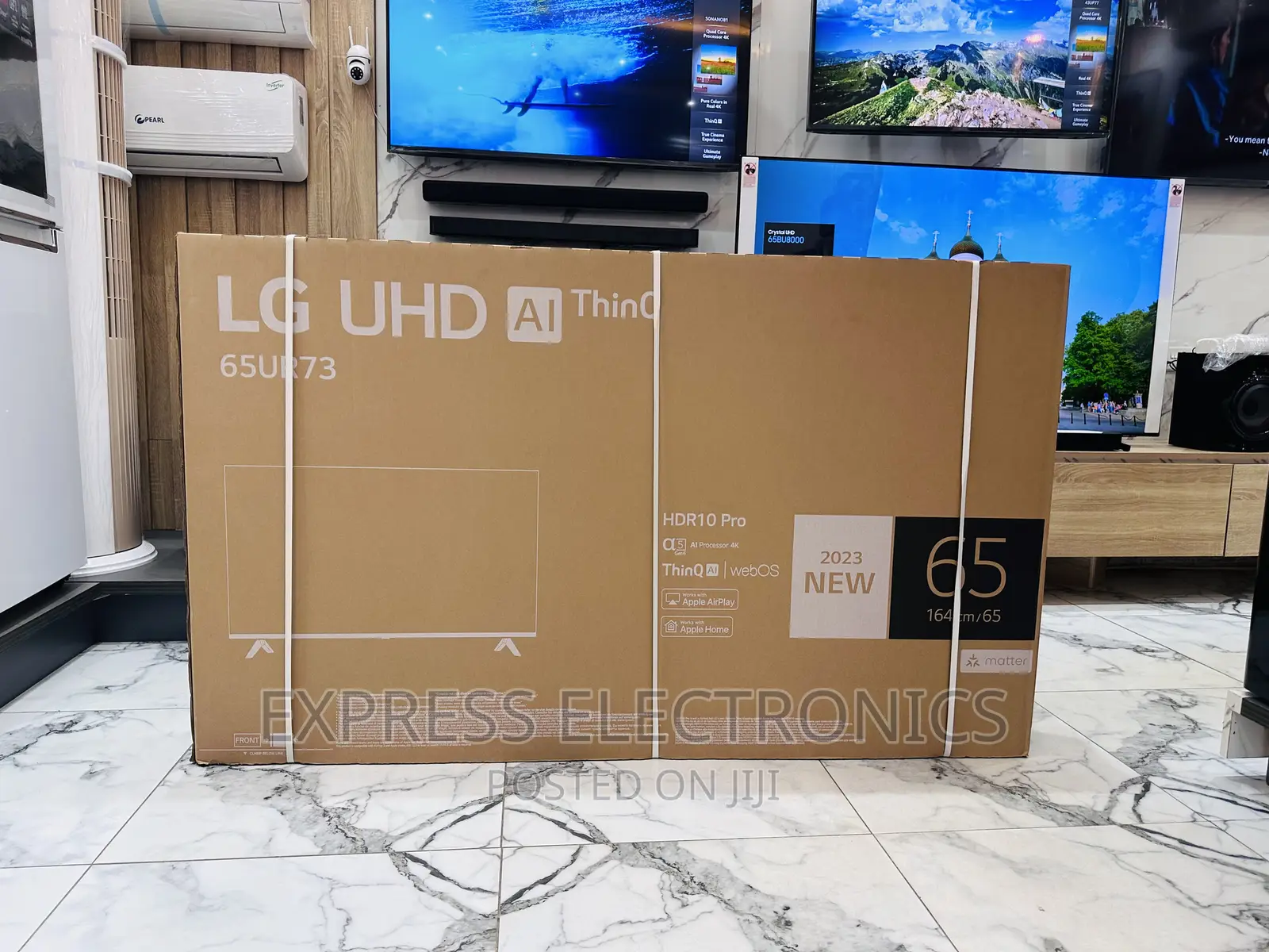 Giant Screen UHD Smart 65”UR7300 Tv Lg