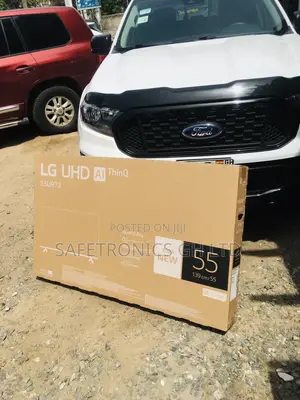 Grab Black 55 Inches Glossy Ur73 Lg Led Smart Uhd Tv
