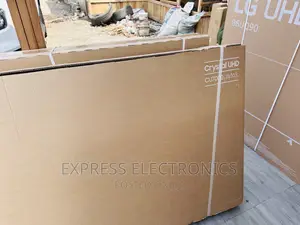 A Glossy Window UHD Smart Samsung 65”Cu8000 Tv