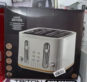 4 Slice George Home White Toaster From Uk 
