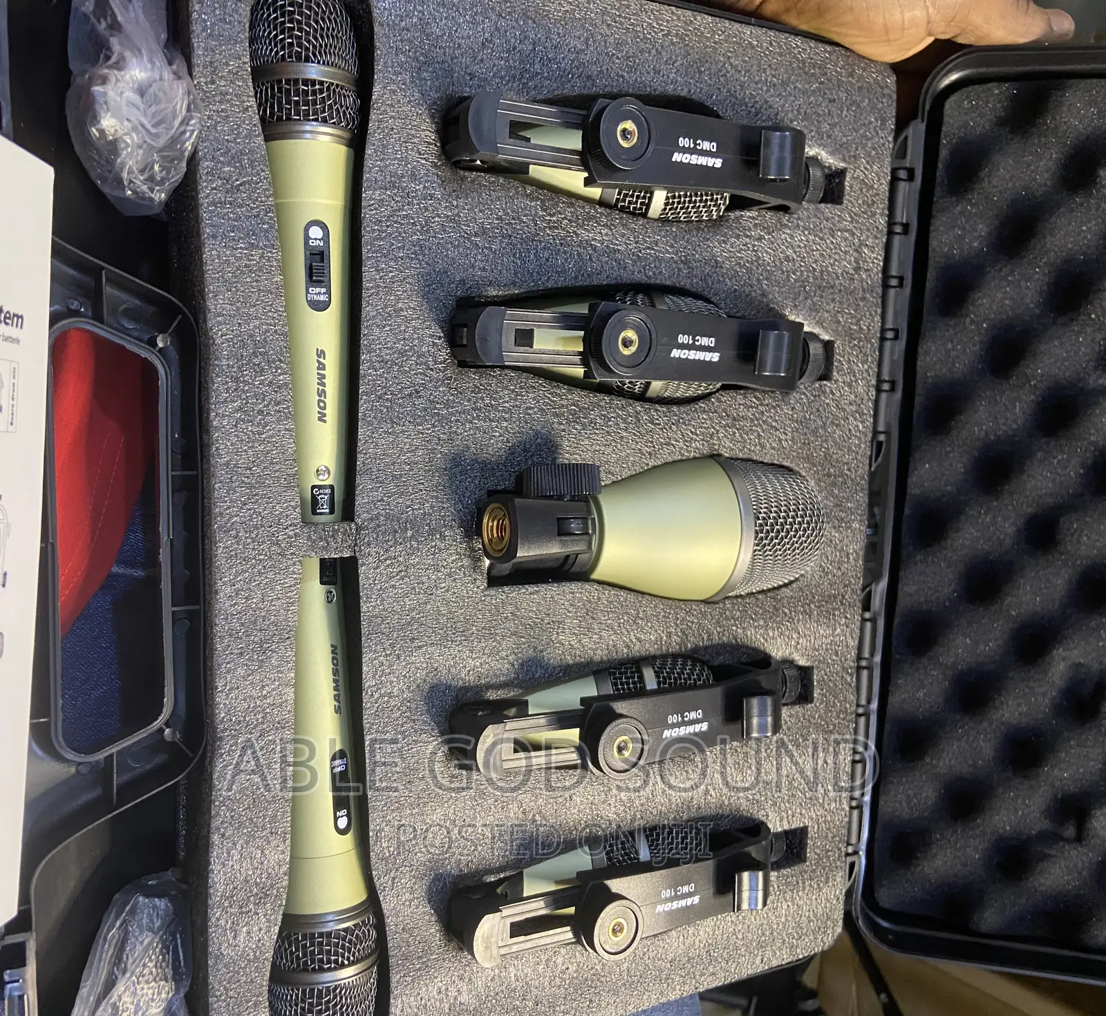 Samson 7 Sets Drums Microphone