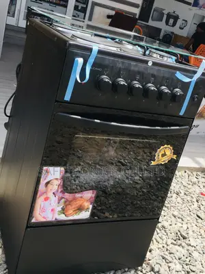 50x50 Oven With Grill Volcano 2 Gas 2 Electric Black Cooker