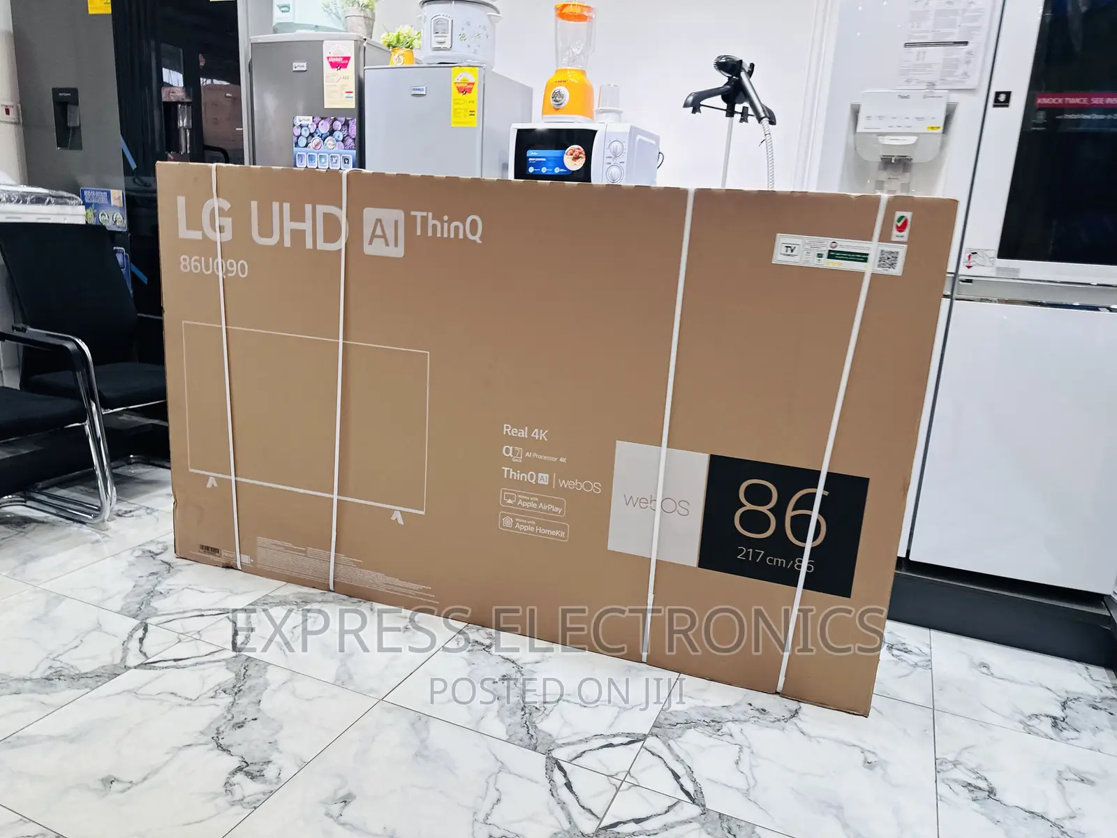 The Mega Screen Marvel UHD Smart LG 86”UQ90 Glossy