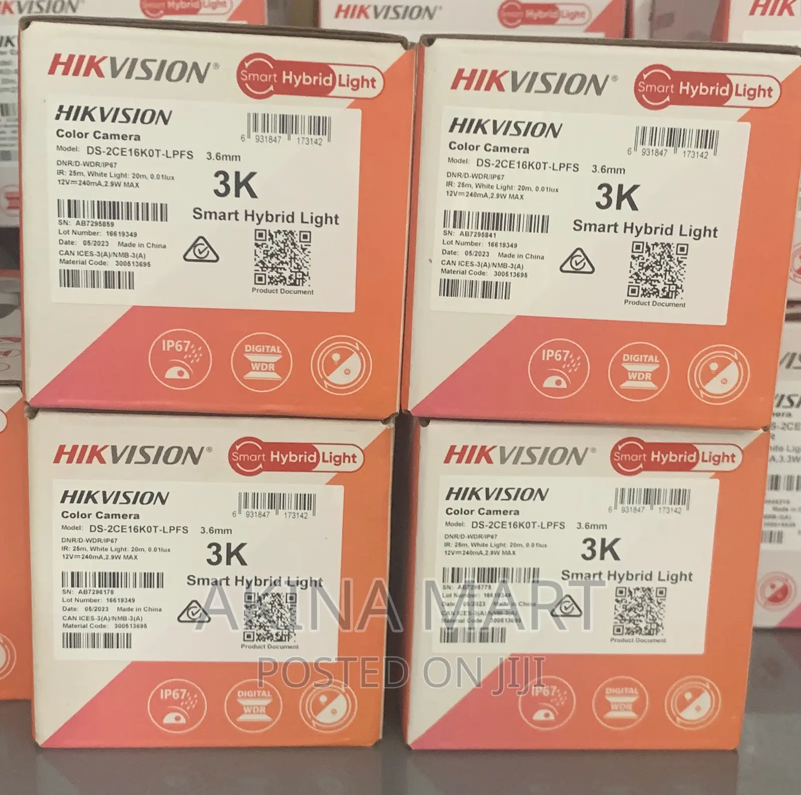 Hikvision Hybrid Smart Light Camera 5mp Analog