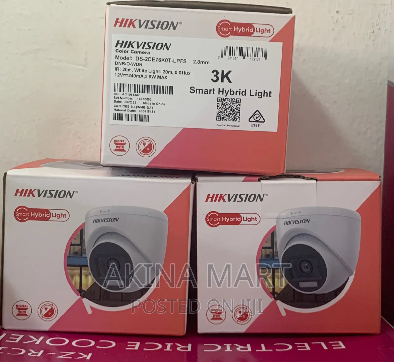 Hikvision Hybrid Smart Light Camera 5mp Analog
