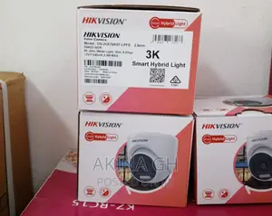 Hikvision Analog Smart Hybrid Light 5mp Dome With Audio