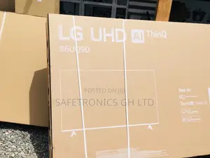UQ90 LG Smart UHD Black Glossy 86 Inches LED  Sealed Tv