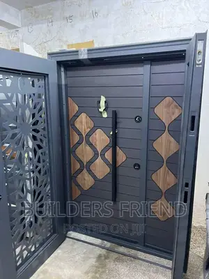 Executive Door in Burglarproof Turkish Heavy Security Door+Dual Lock