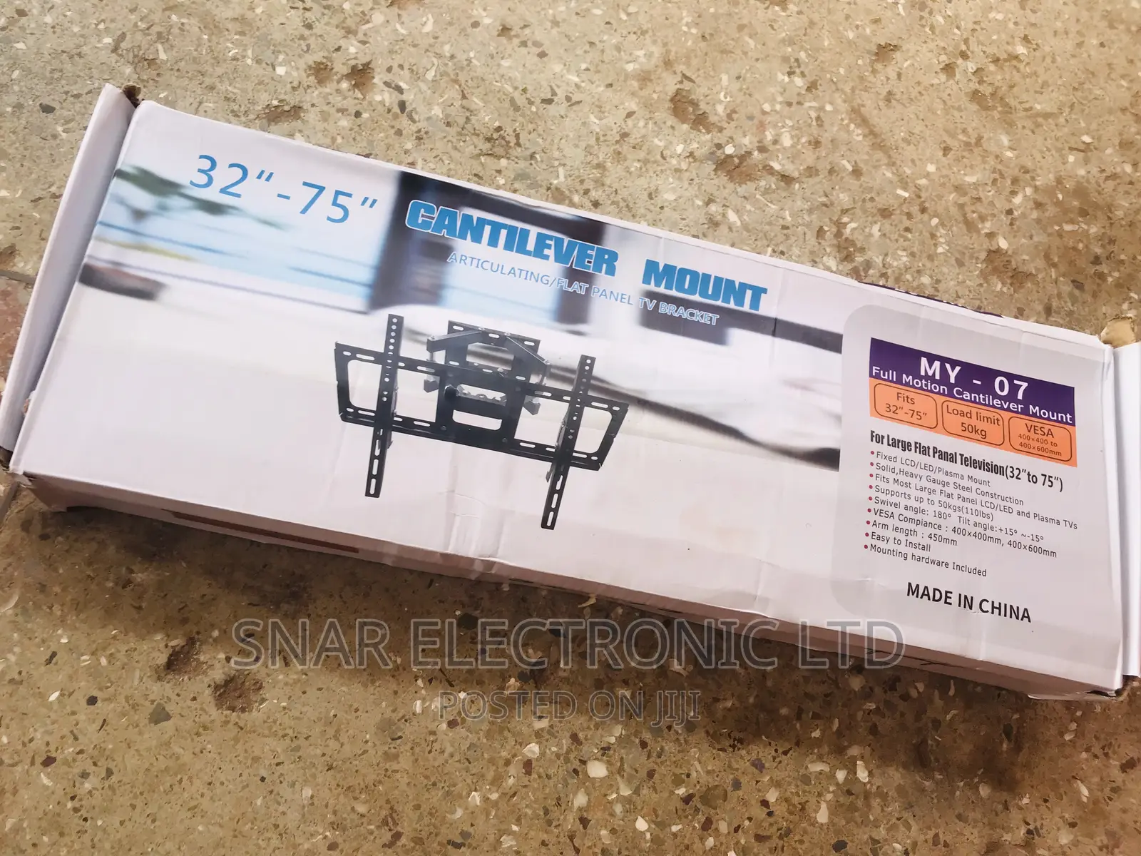 Original Cantilever Full Motion Tv Wall Mount for 32-75 In